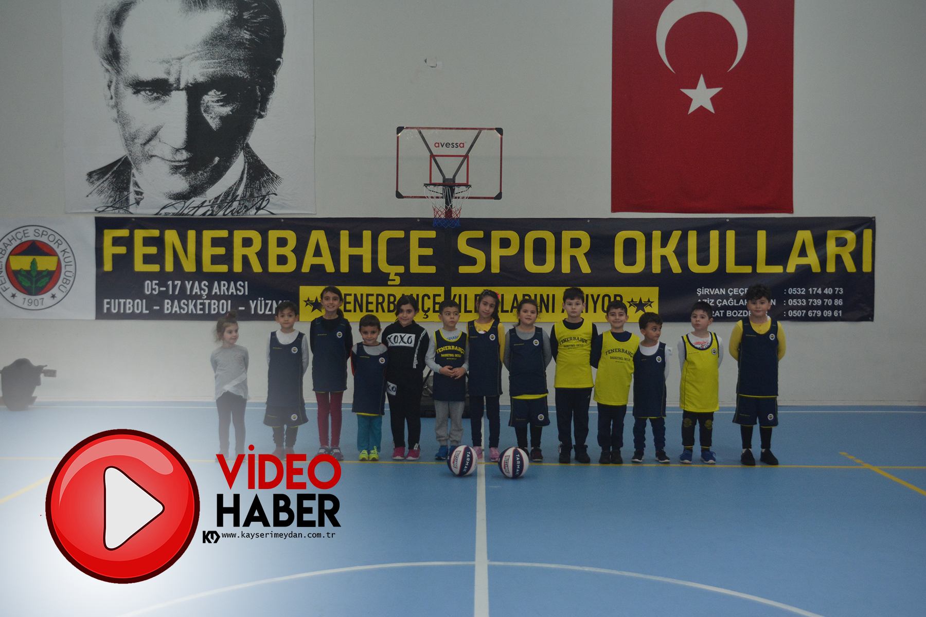 KAYSERİ FENERBAHÇE SPOR OKULLARI DURMUYOR