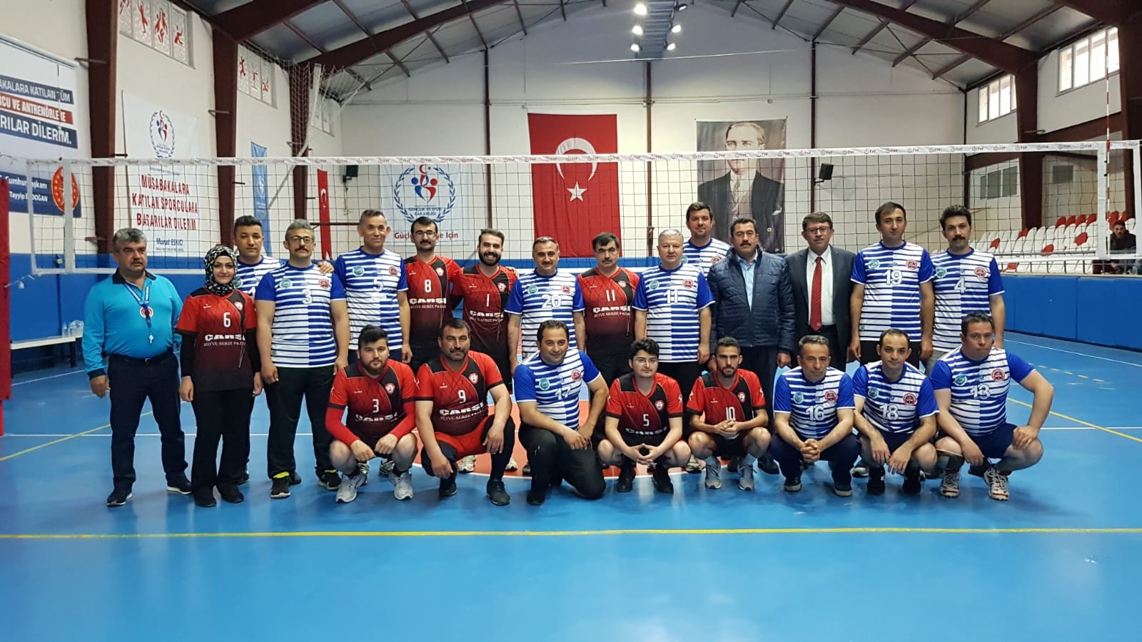 Develi’de Kurumlar Arası Voleybol Turnuvası Başladı