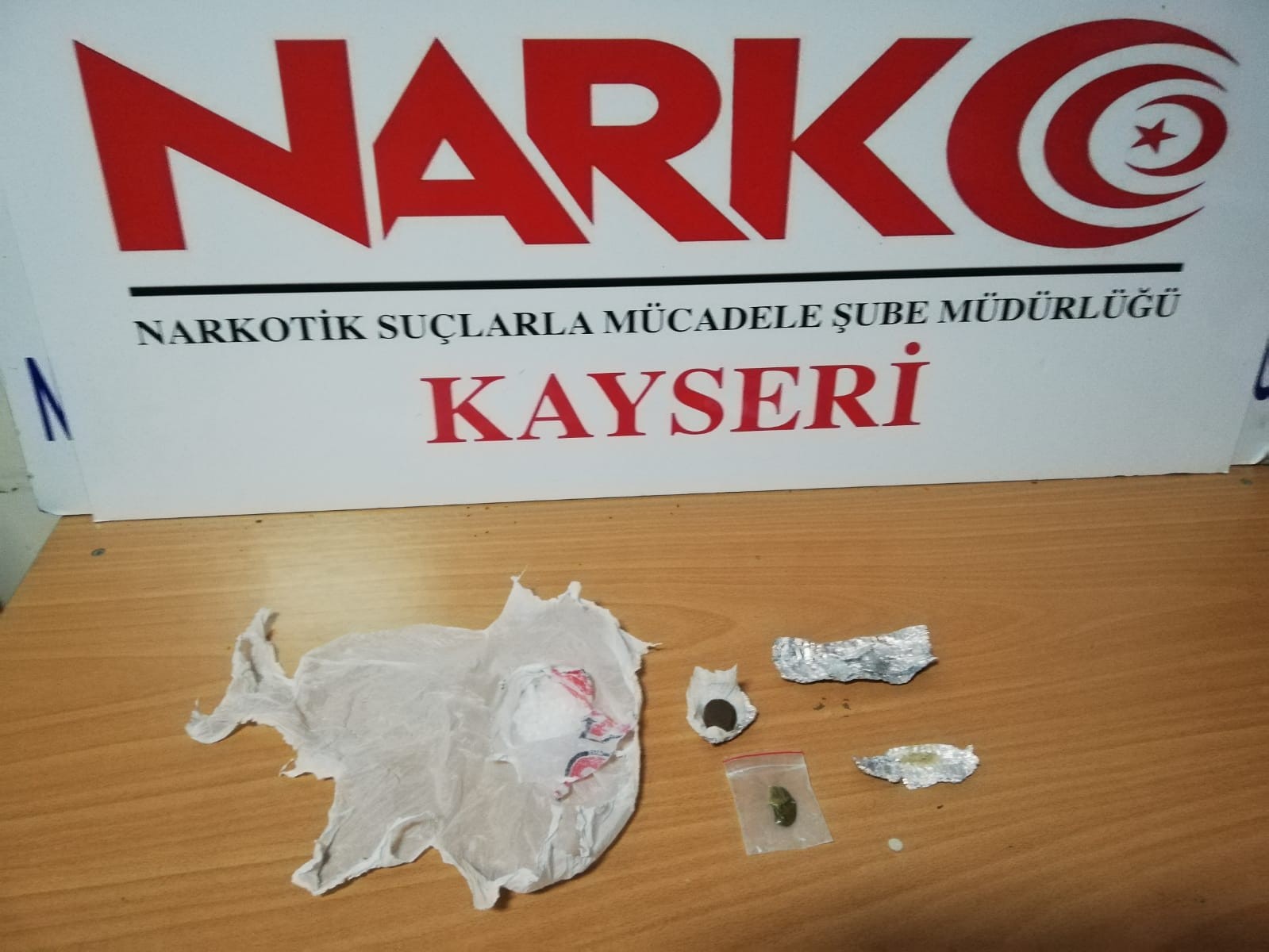 Kayseri’de uyuşturucu operasyonu