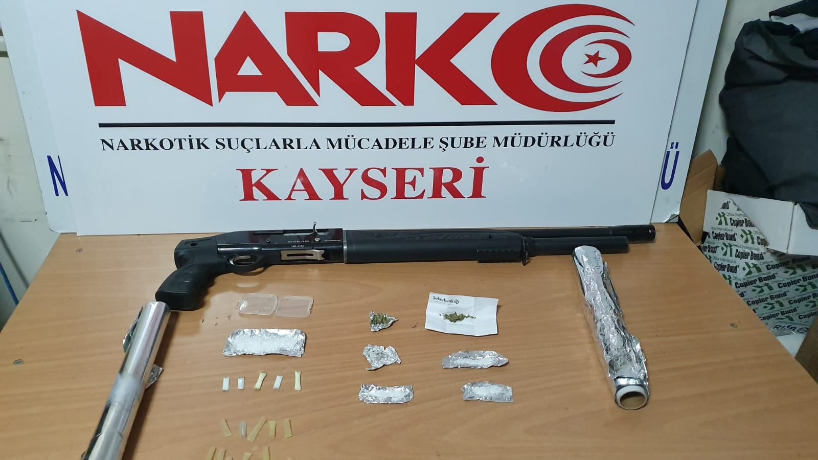 Narkotik polisinden uyuşturucu operasyonu