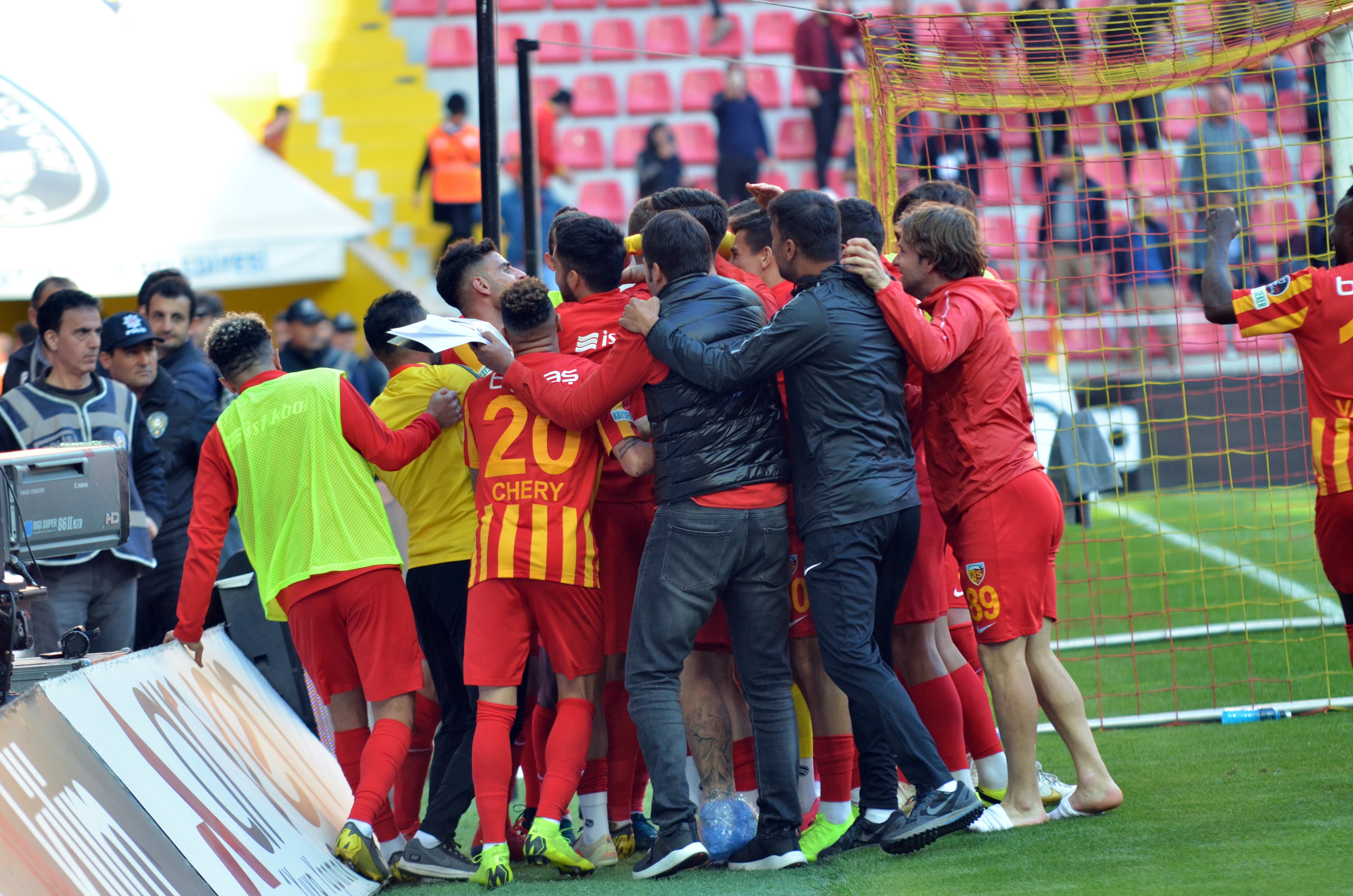 Kayserispor 5 hafta sonra kazandı