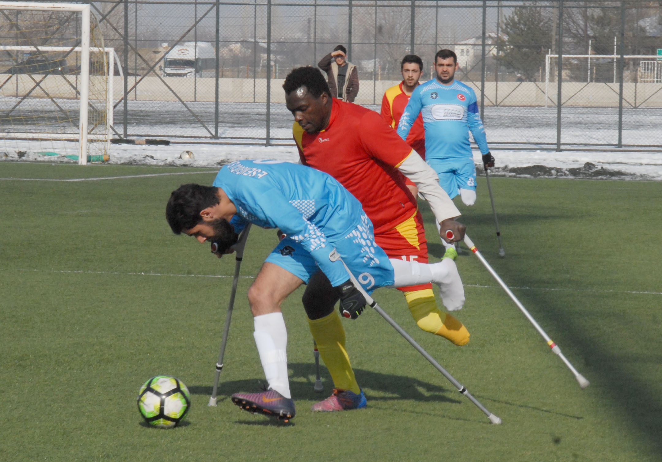 Melikgazi Belediyesi BESK Ampute futbol takımında sona doğru