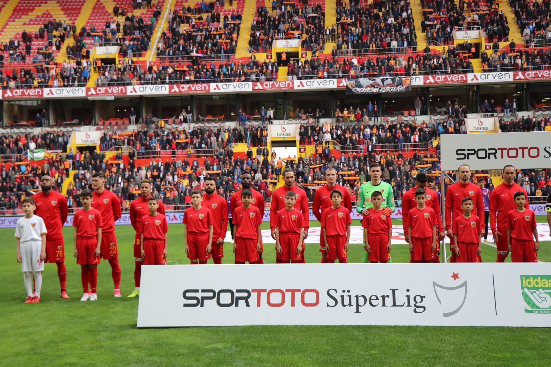 Kayserispor 41’de kaldı