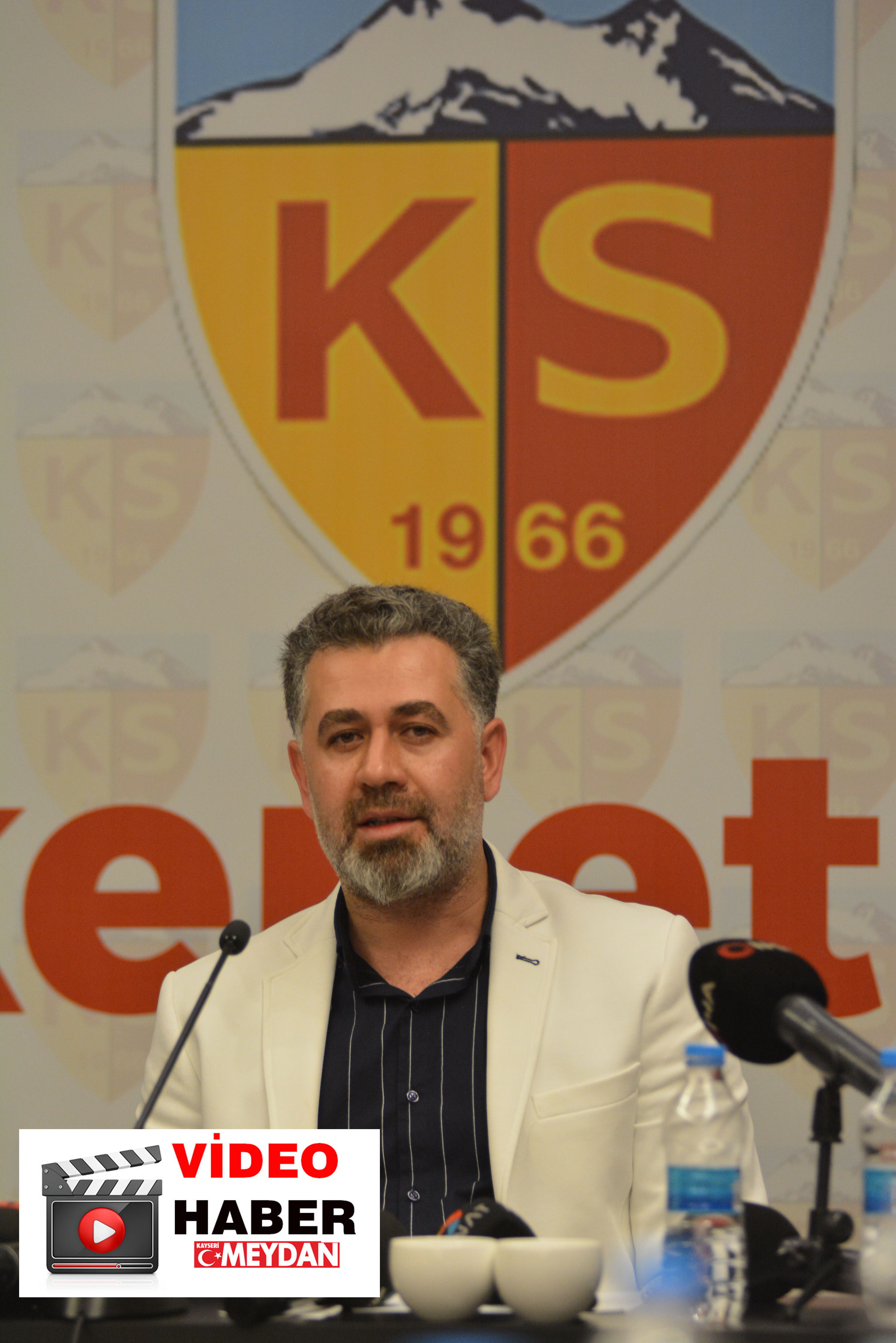 KAYSERİSPOR BAŞKAN ADAYI SEDAT KILINÇ SEÇİLMESİ HALİNDE YAPACAKLARINI SIRALADI