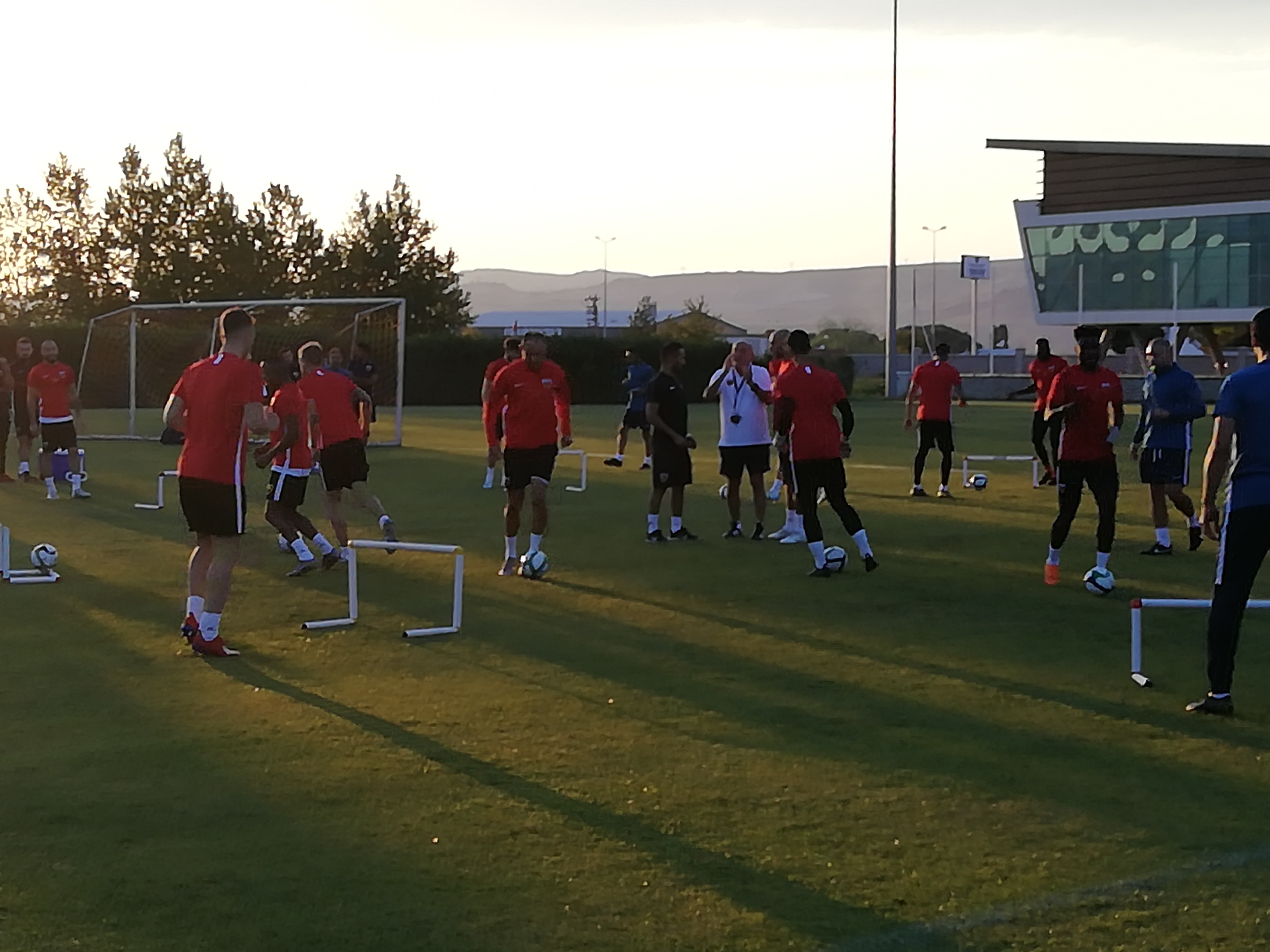 Kayserispor Hazırlık Maçı Çalışmalarını Sürdürüyor