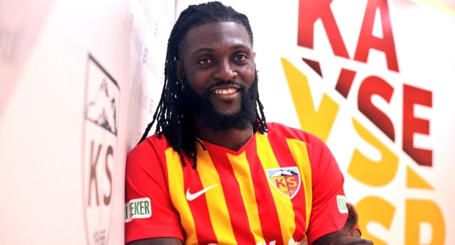 Adebayor’un mutluluk dansı