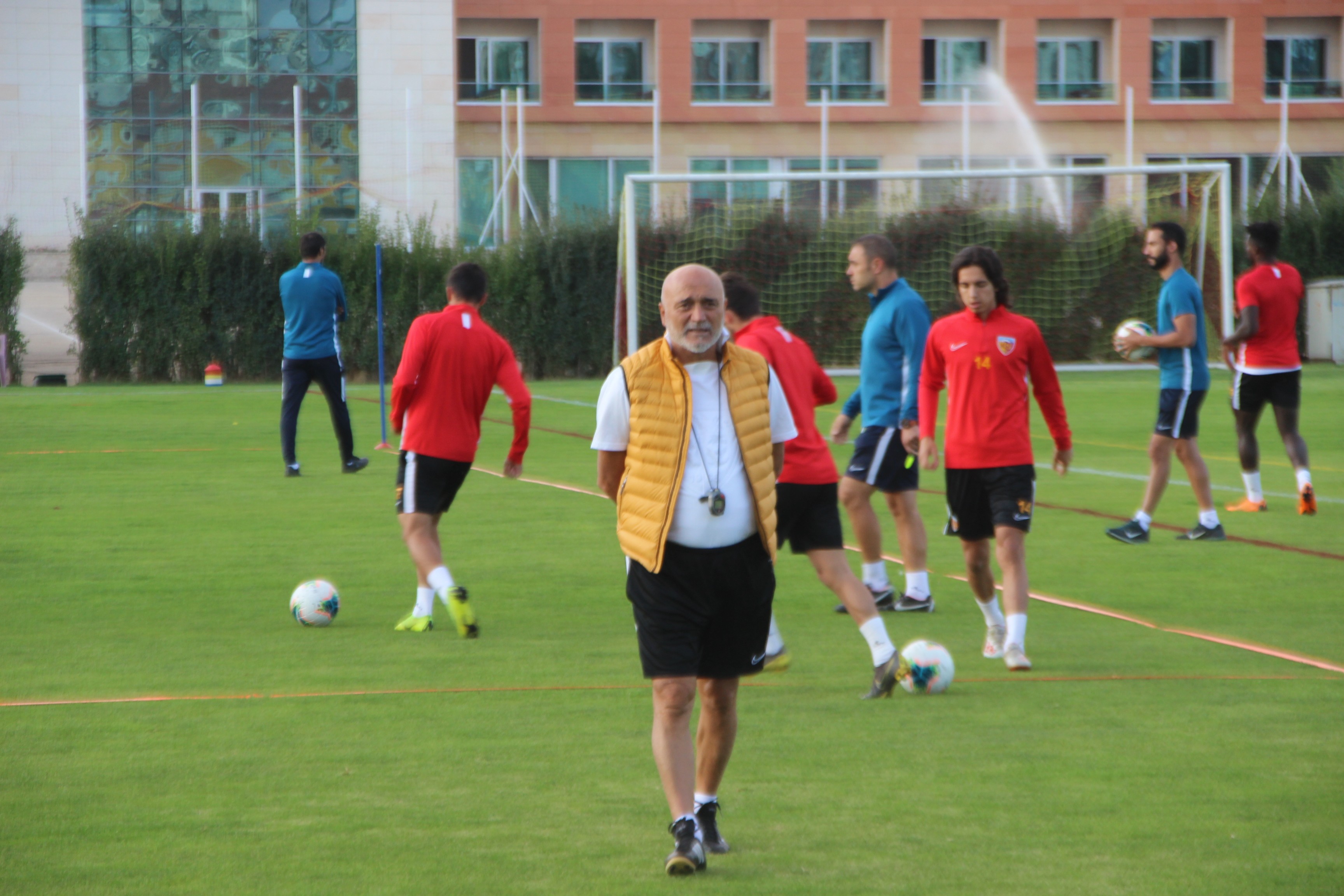 Kayserispor, Göztepe maçı hazırlıklarını sürdürüyor