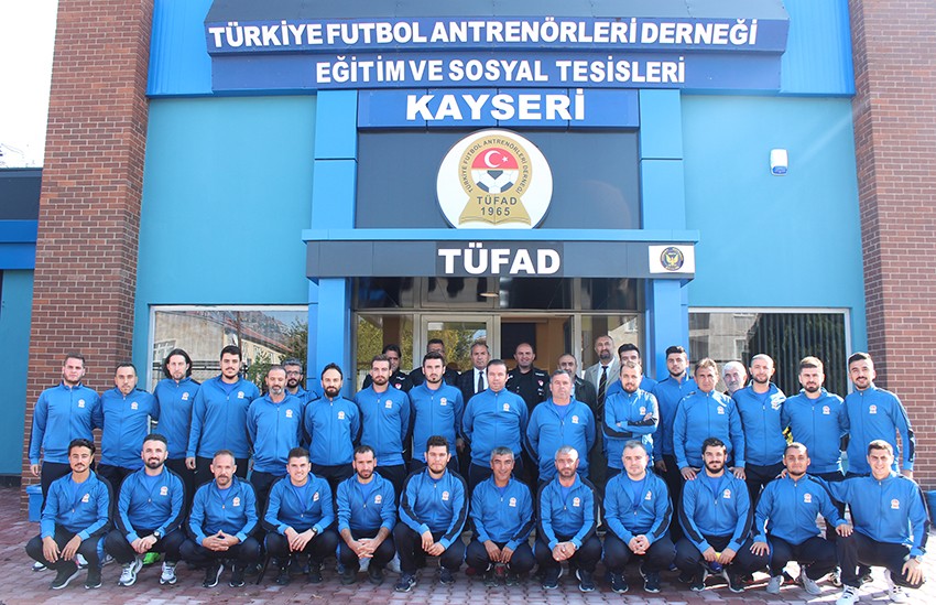 TFF Grassroots-C Lisans Antrenör Kursu Kayseri’de başladı