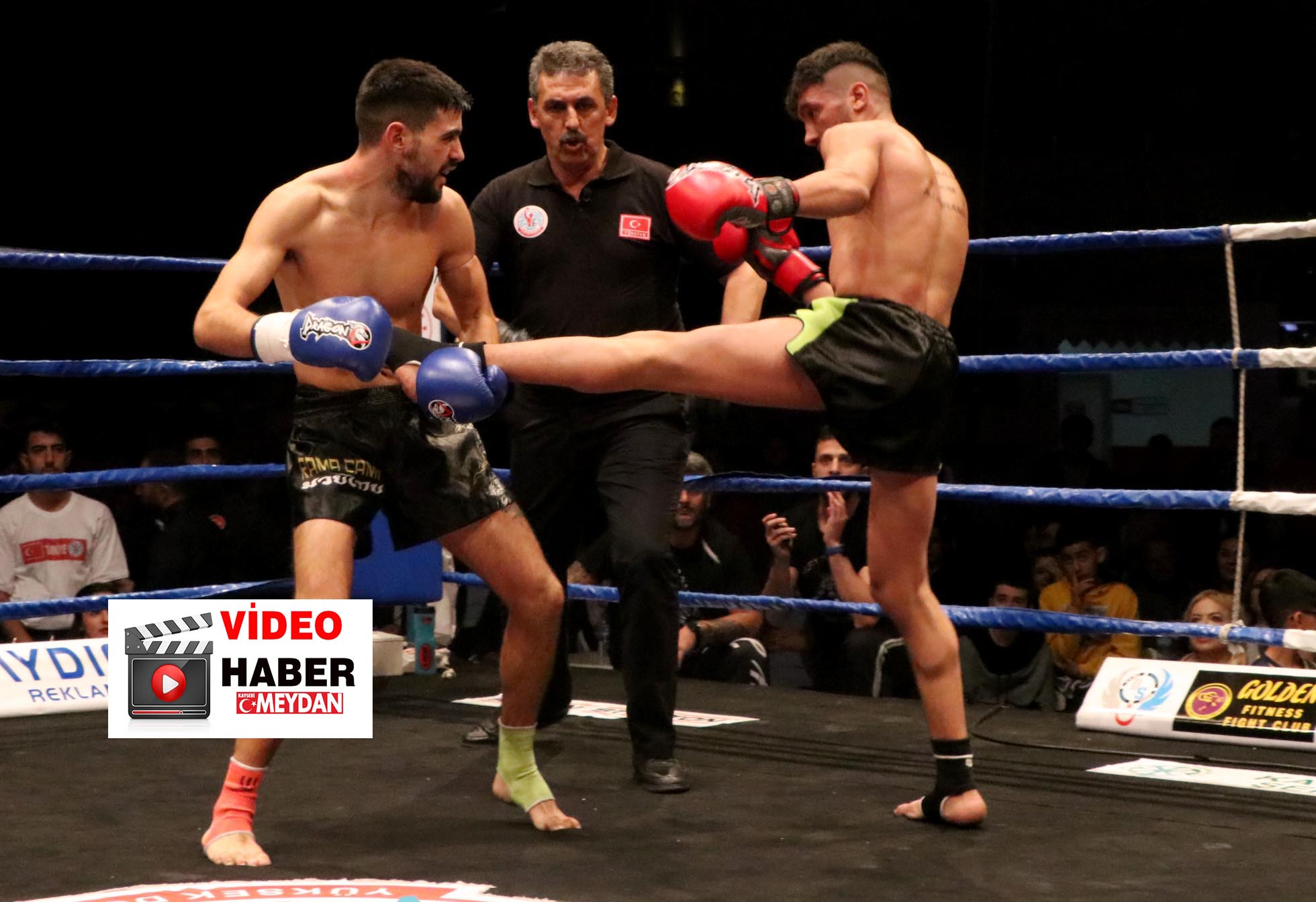 TÜRK VE YUNAN MUAYTHAİCİLER KAYSERİ’DE RİNGE ÇIKTI