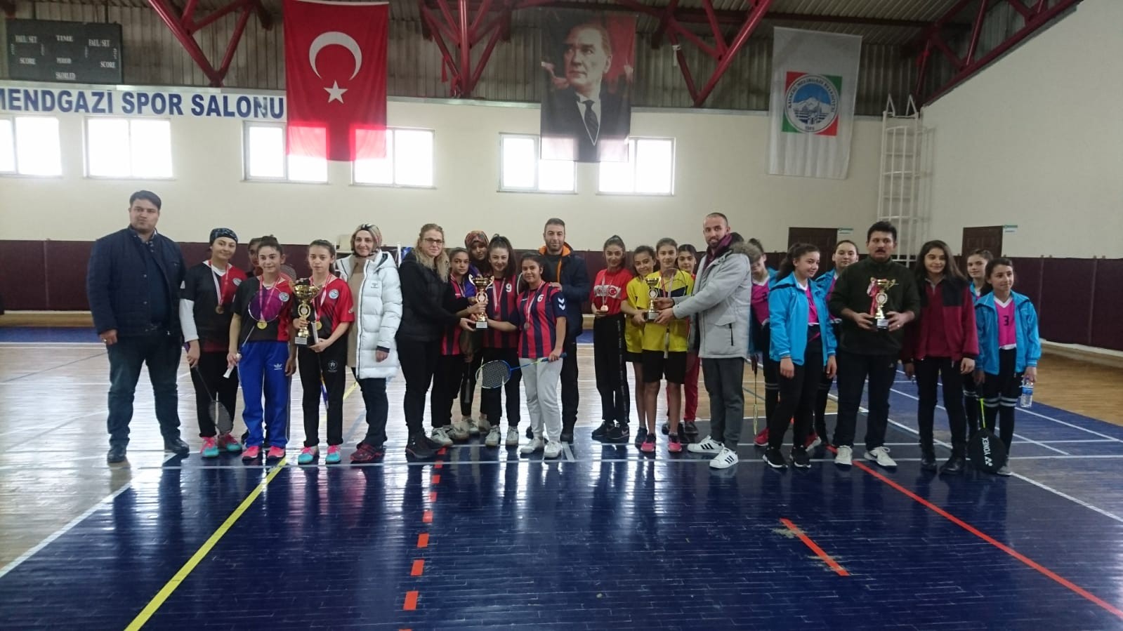 Badminton Yıldız Kadınlar İl Birinciliği Tamamlandı