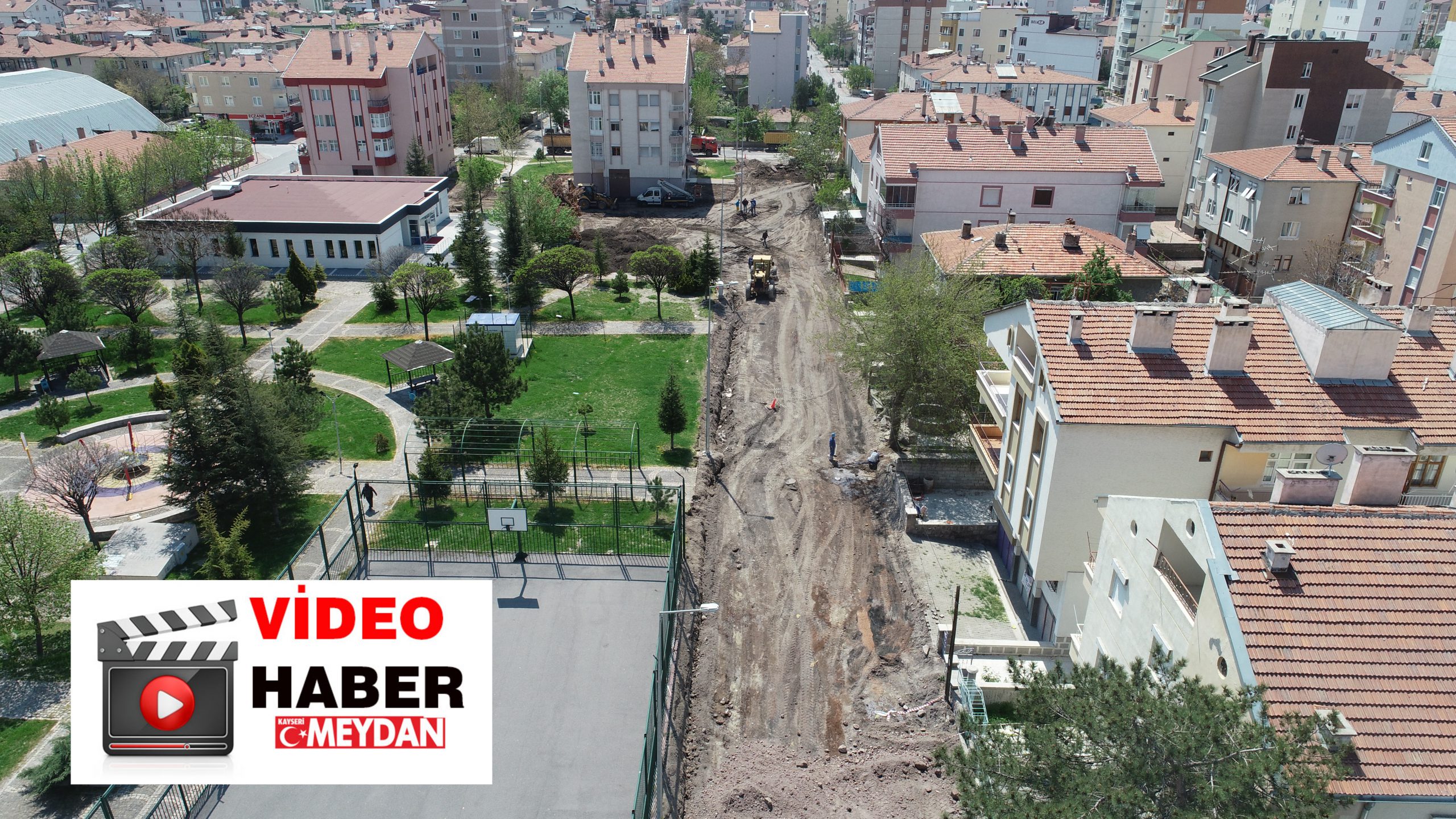 KOCASİNAN BELEDİYESİ’NDEN YENİMAHALLE’DE YOL YENİLEME ÇALIŞMASI