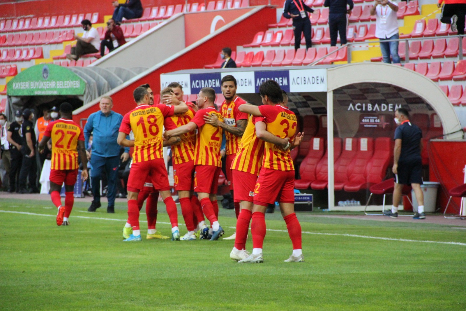 Kayserispor 6. kez kazandı