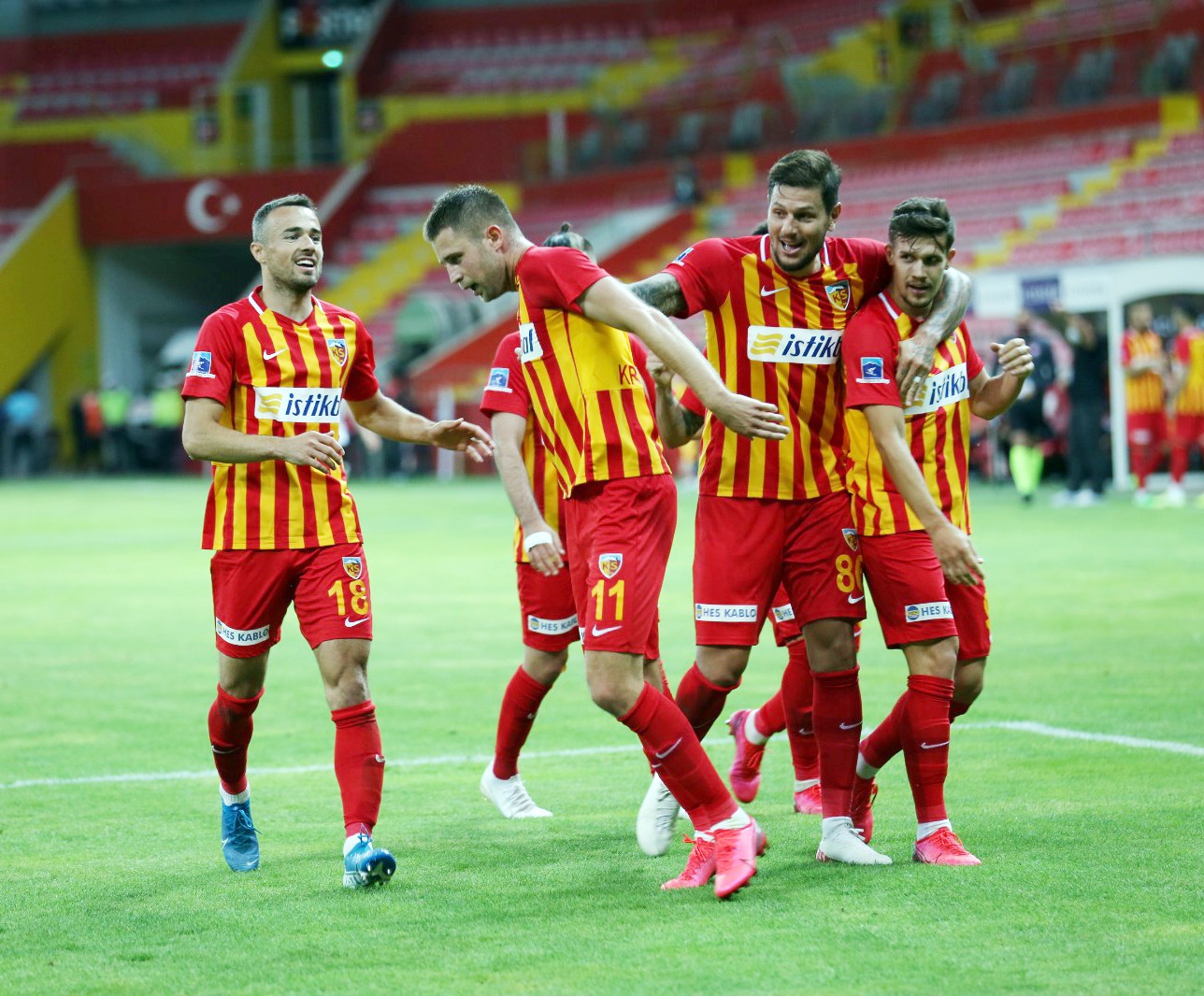 Kayserispor seriyi 3 maça çıkardı