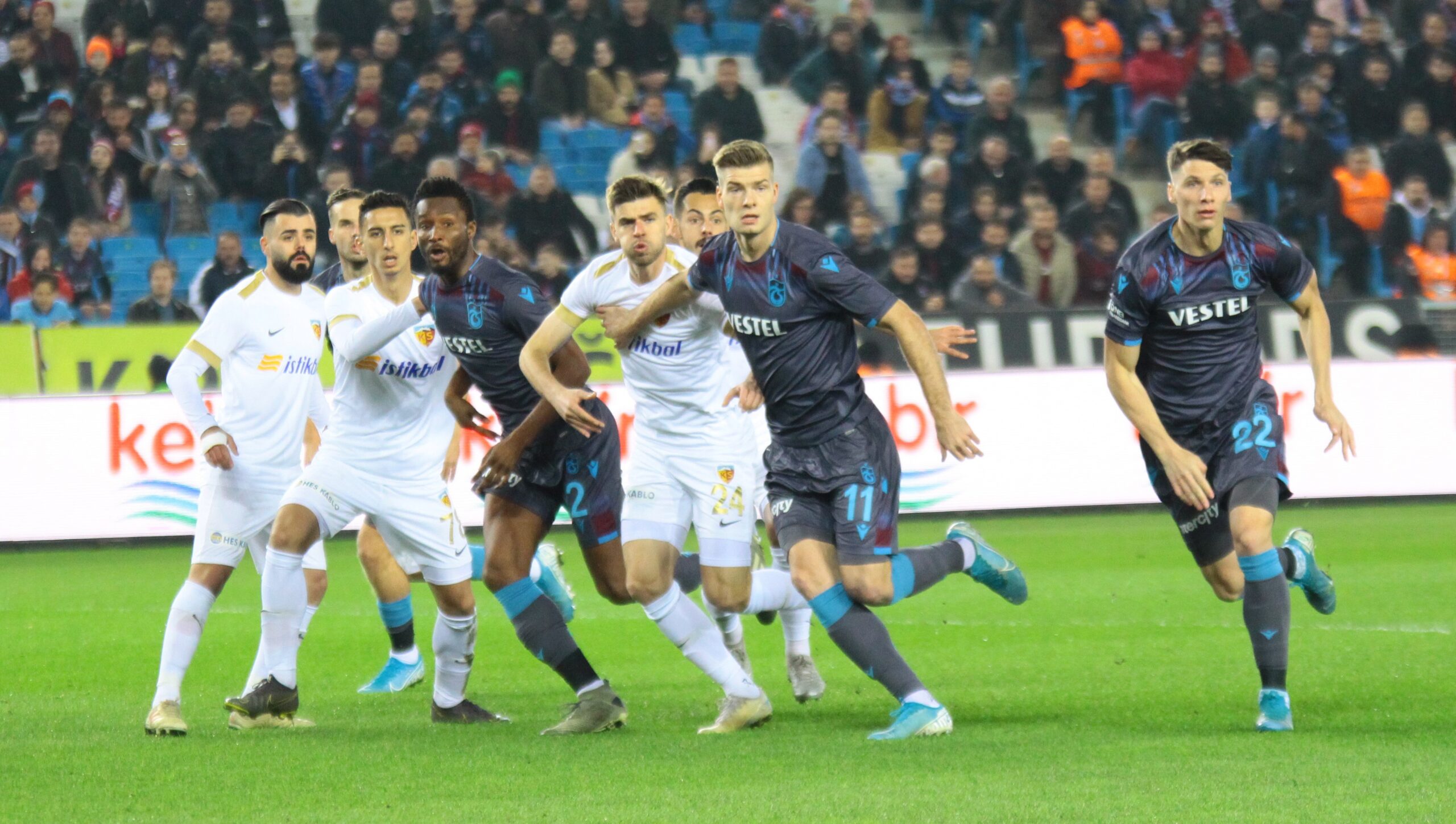 KAYSERİSPOR İLE TRABZONSPOR 46.RANDEVUDA