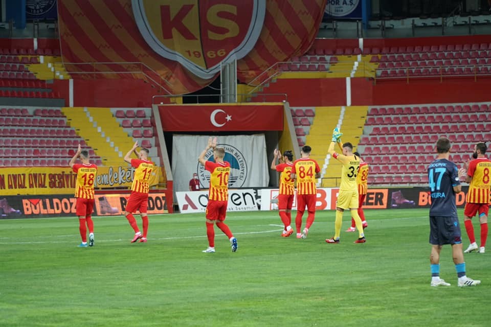 KAYSERİSPOR 5 SEZON SONRA DÜŞTÜ