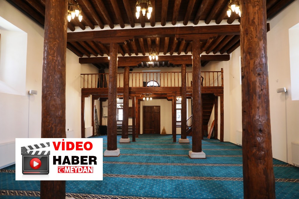 KOCASİNAN BELEDİYESİ, 2 ASIRLIK TARİHİ CAMİYİ RESTORE ETTİ