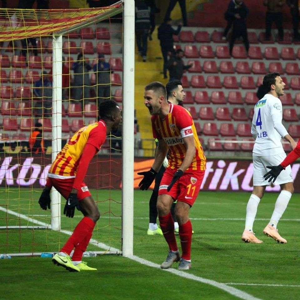 Kayserispor en çok gol yiyen takım oldu