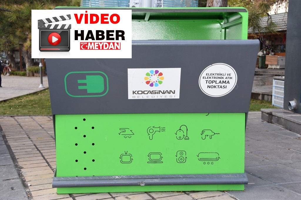 KOCASİNAN, 5 YILDA 10 TON ELEKTRONİK ATIK İLE 6 BİN 730 KG ATIK PİLİ EKONOMİYE KAZANDIRDI