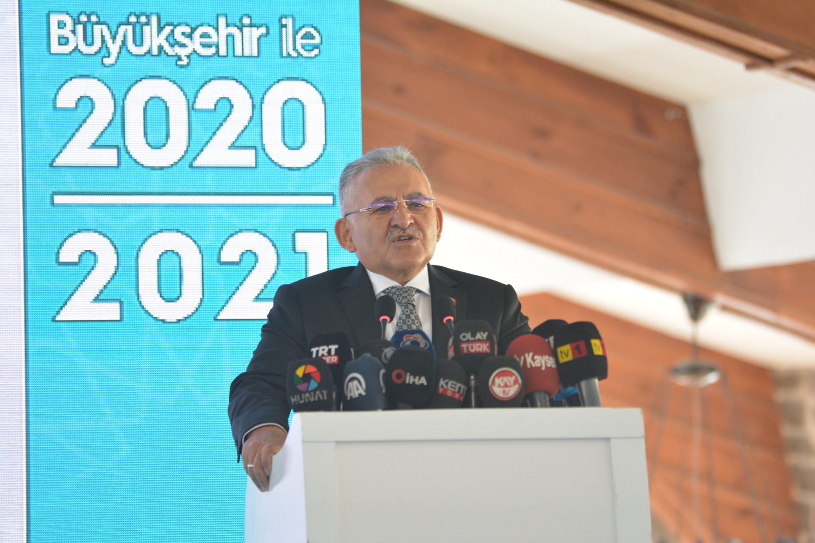 BAŞKAN BÜYÜKKILIÇ, 2021 HEDEFLERİNİ AÇIKLADI