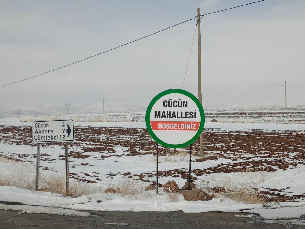 Tomarza’ya bağlı Cücün Mahallesi karantinaya alındı