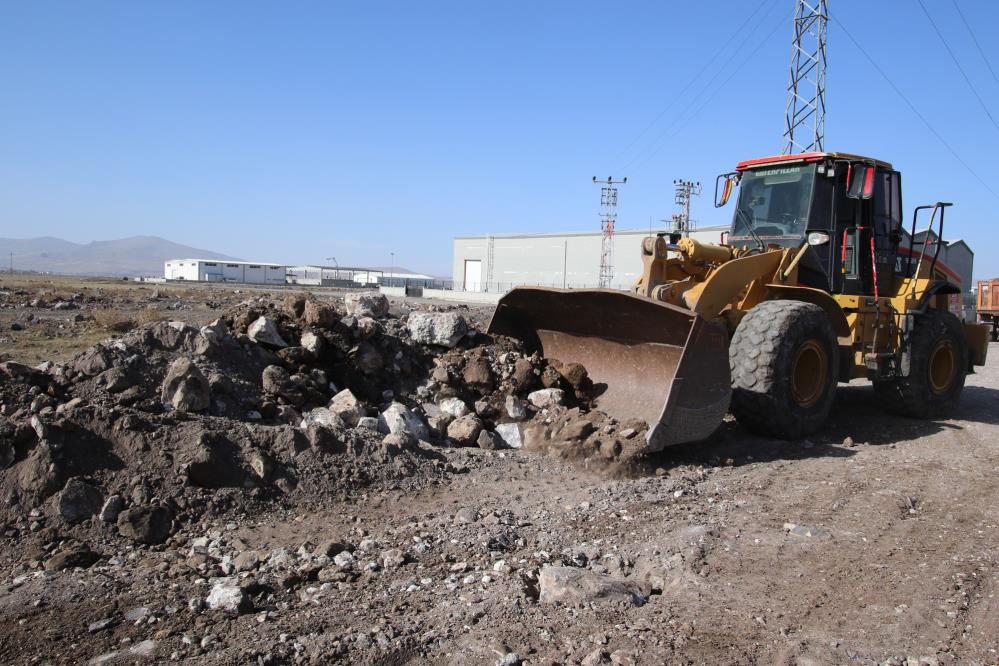 Hacılar’da imar yolu çalışmaları devam ediyor