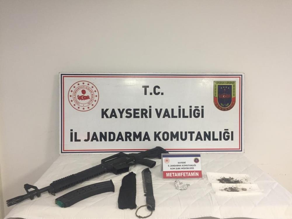 Sarız’da uyuşturucudan 1 kişi gözaltına alındı