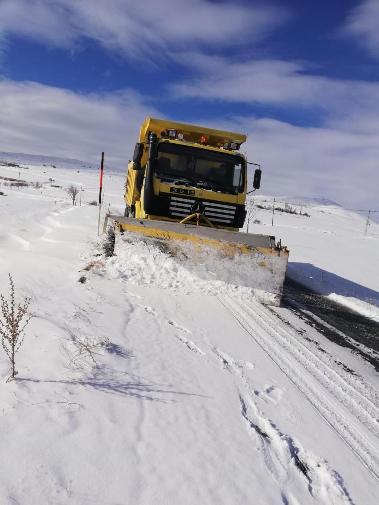 Kayseri’de kapalı yol kalmadı