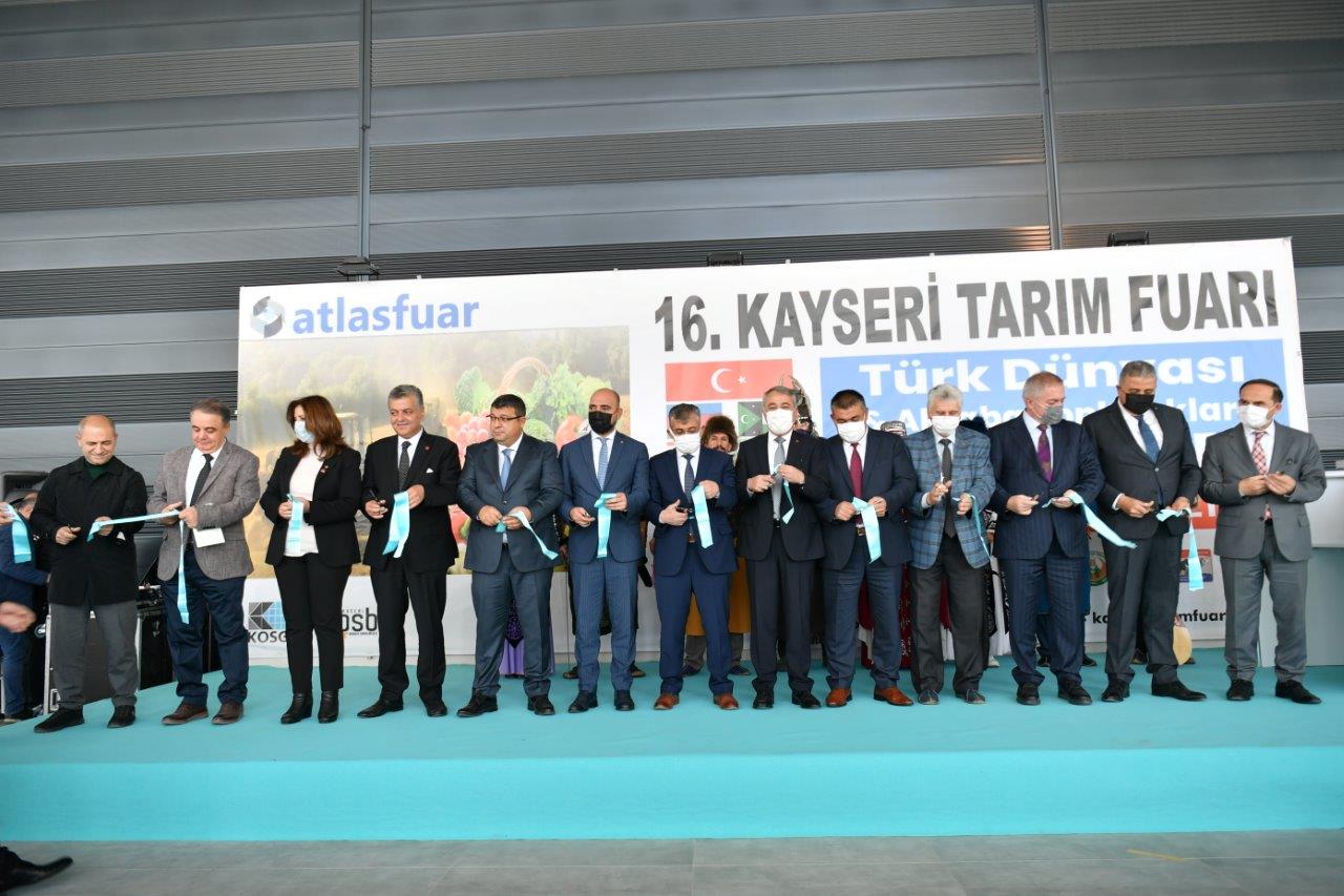 16. TARIM FUARI KAYSERİ OSB’DE AÇILDI