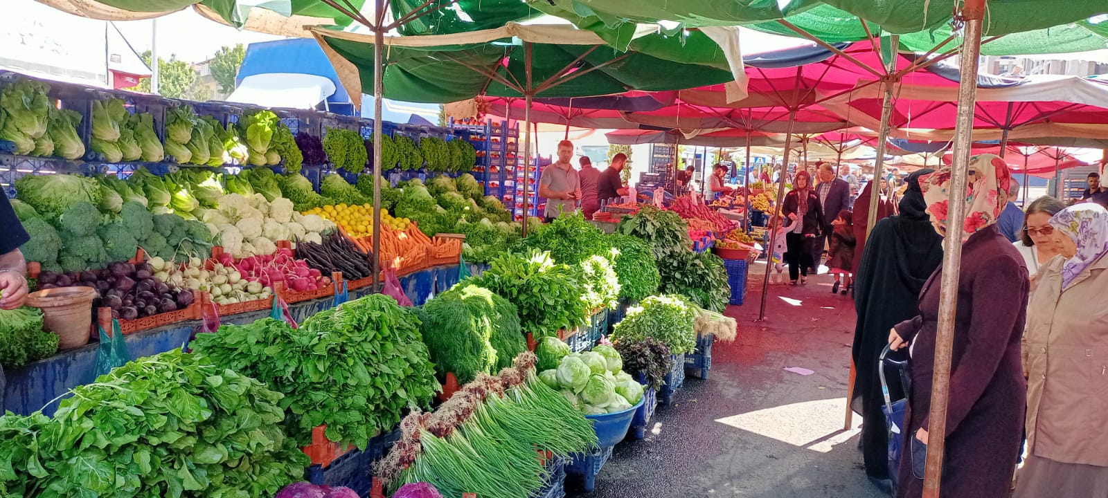 SEMT PAZARINDA BU HAFTANIN SEBZE VE MEYVE FİYATLARI