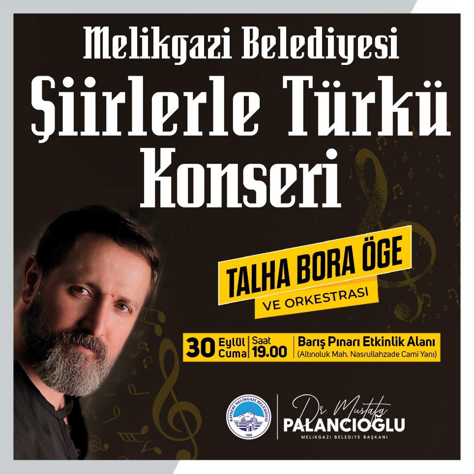 “ŞİİRLERLE TÜRKÜ KONSERI” DÜZENLENECEK