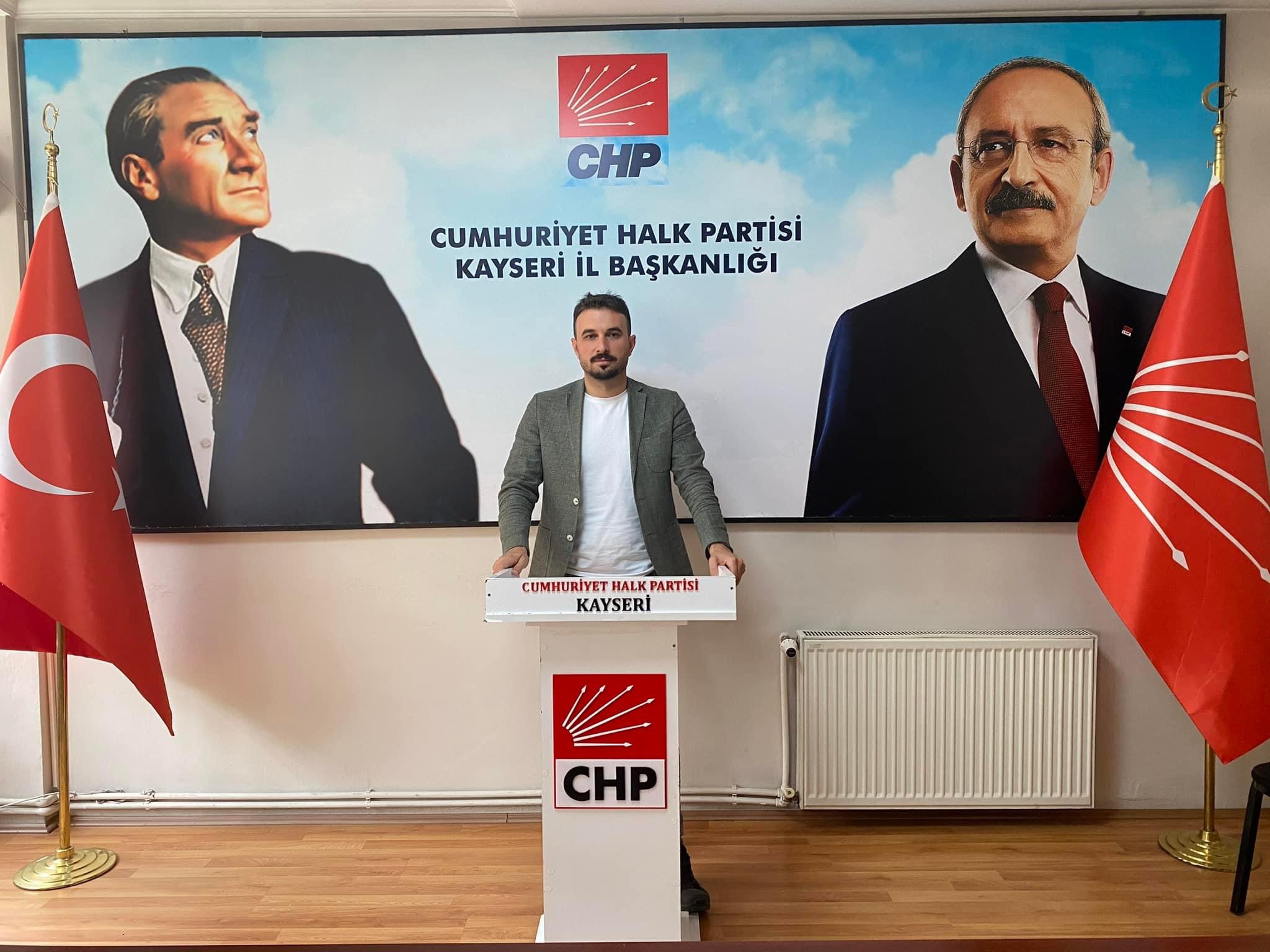 HUKUKÇU ÜNALMIŞ, CHP KAYSERİ İL BAŞKANLIĞINA ADAY OLDU