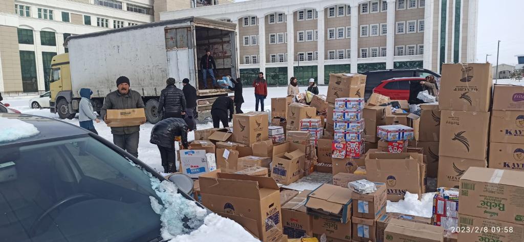 KAYSERİ BAROSU’NDAN DEPREM BÖLGESİNE ANLAMLI KAMPANYA